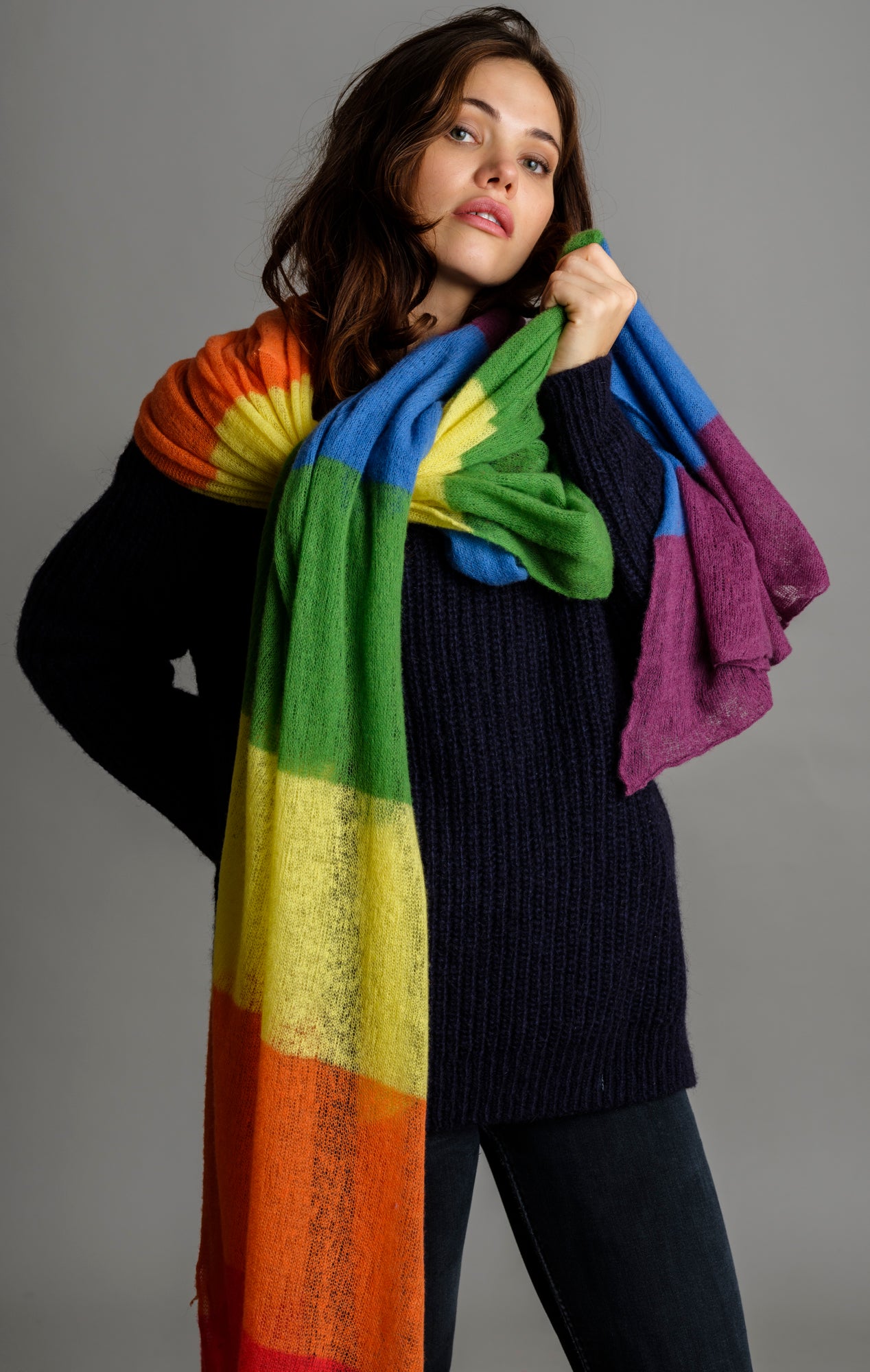 Cashmere scarf Pride