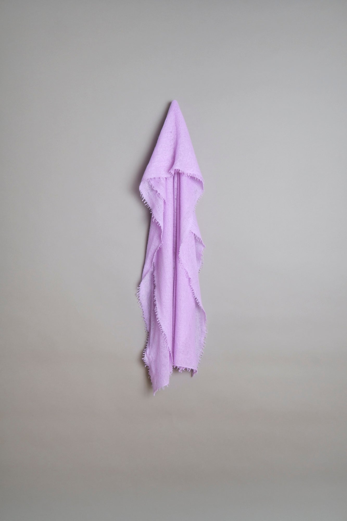 Cashmere scarf Purple Rose
