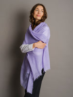 Cashmere scarf Sweet Lavender