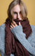 Cashmere scarf espresso