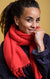 Cashmere scarf Fire