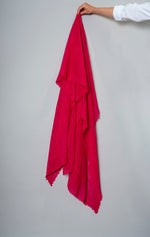 Cashmere scarf Persian Red