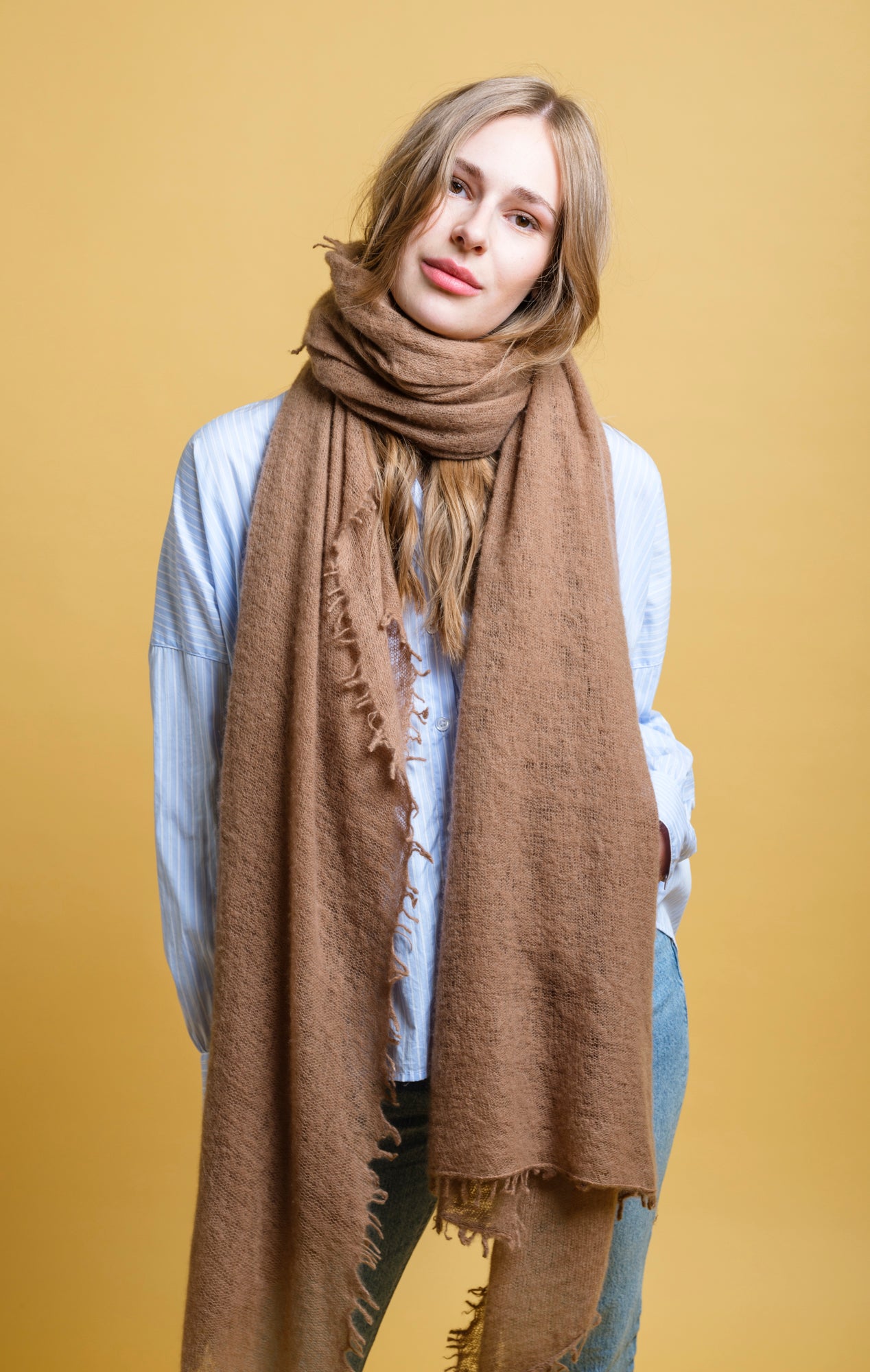 Camel cashmere clearance scarf womens